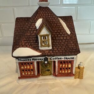 Department 56 Coffee House Ceramic Decor